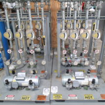 Air Sparge Skids - Gast Compressors - 2 HP - GE Motor - 4 way - Model# SKCR492N0192CT (Quantity 6)