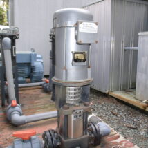 Water Pump - Grunfos Pump B 9441, 84 gpm, 230 max PSI,  5 hp Baldour Motor, 230/460 volts , 12/6 amps, Unit #2