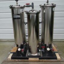 Cartridge Filters, Stainless Steel, Ebbco, Inc. Model HRF-155-LP.   ***1,250.00***  *** SOLD ***  *** SOLD ***
