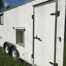 (SVE/SPARGE-19) TRAILER, SVE/AIRSPARGE (SVE Max: 1,050 cfm / 90" h2O, Sparge Max: 80 cfm  /  22 psi) (#AES009F)  *** $35,000.00. ***