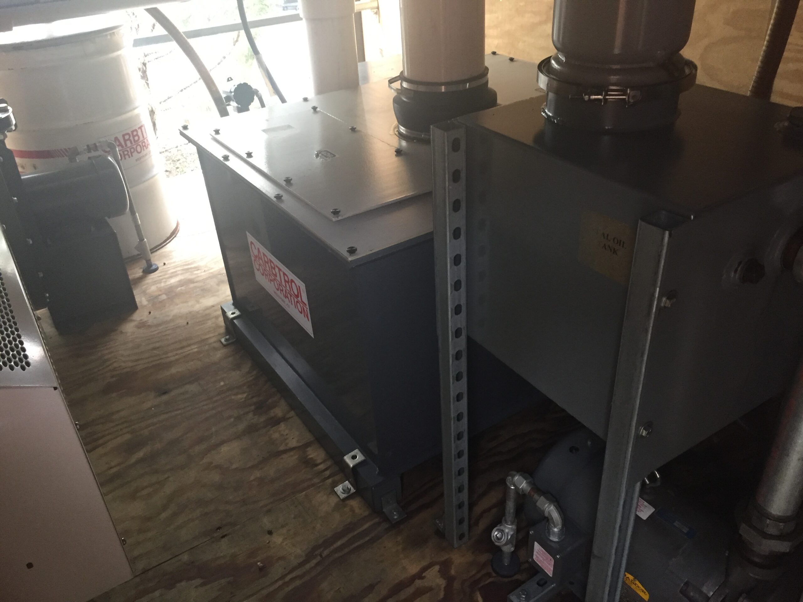 (MMPE–21) TRAILER WITH TREATMENT – OW SEPARATOR – AIR STRIPPER – (AES#29)(100 CFM @ 21″HG). *** $35,000.00 ***